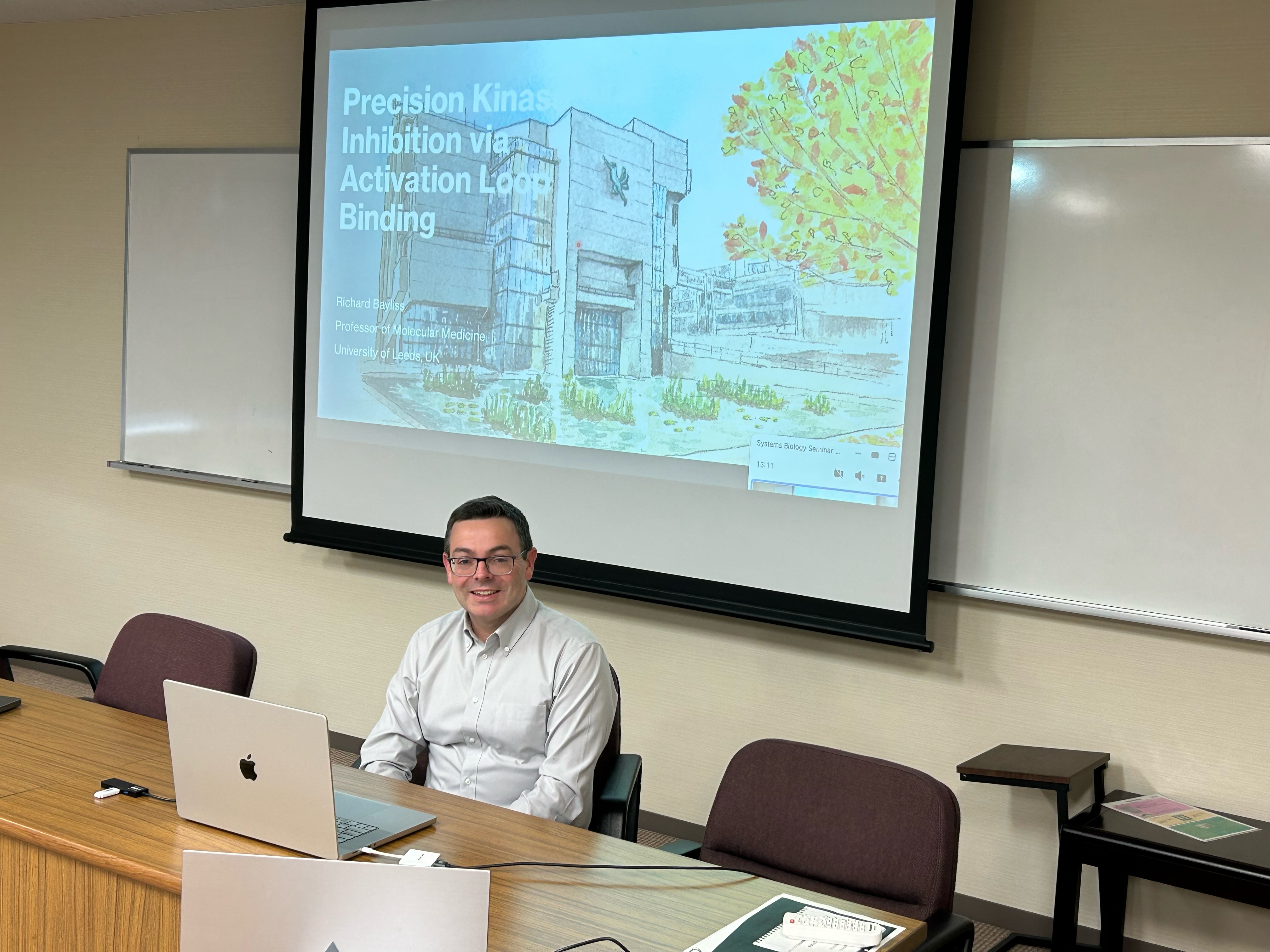 Richard Bayliss 教授による Systems Biology Seminar