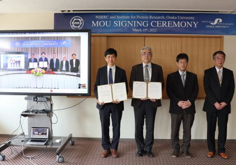 台湾国立放射光研究センター（NSRRC）と部局間学術交流協定を締結　