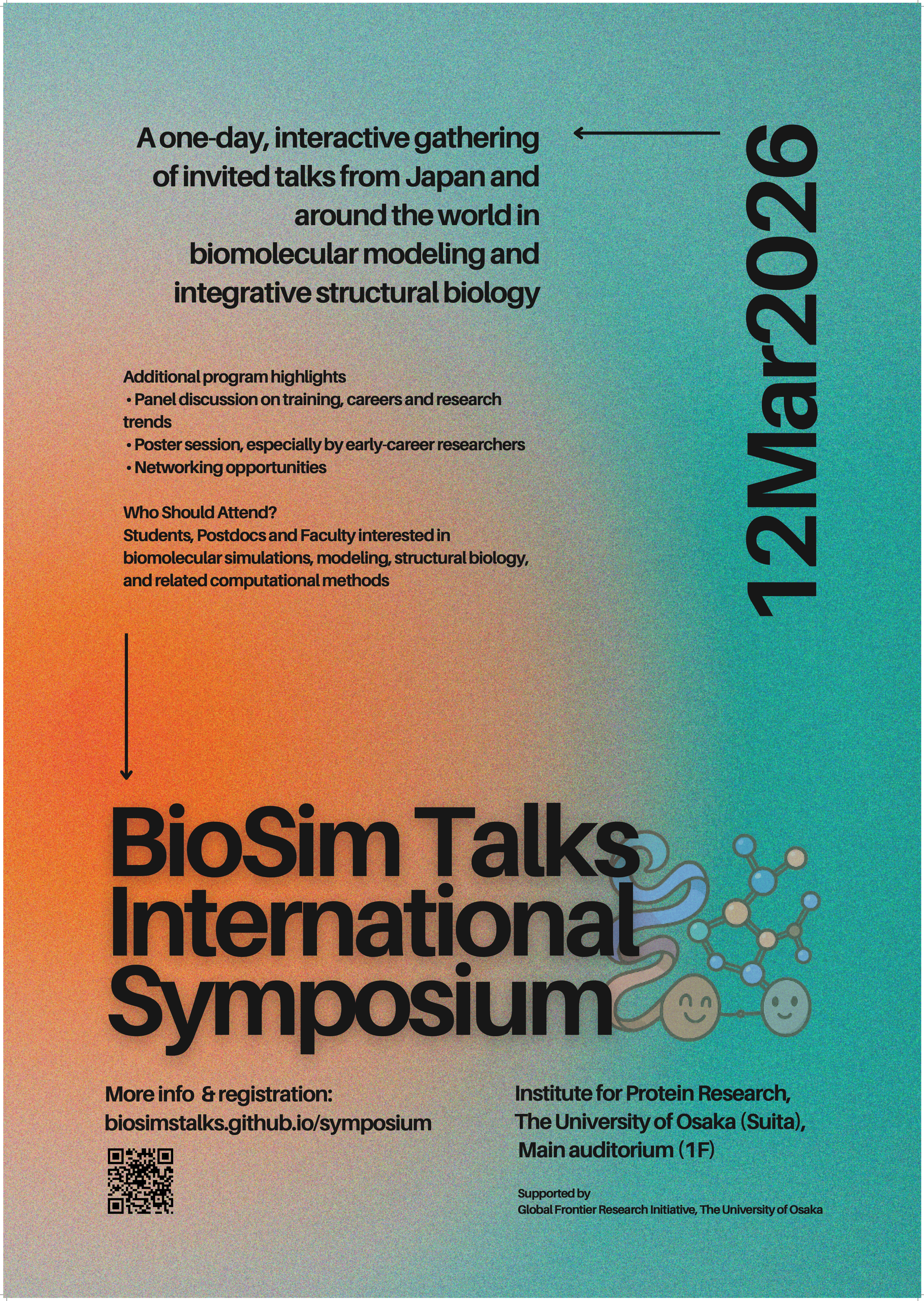 BioSim Talks International Symposium 2026 Flyer