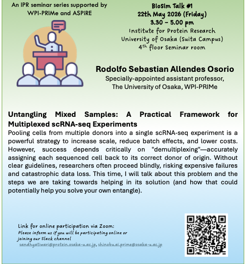 Flyer for BioSim Talk 2026 #1